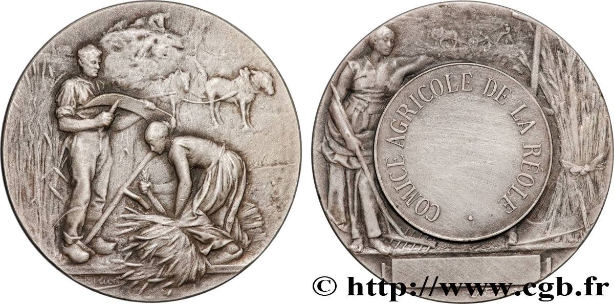III REPUBLIC Médaille, Comice agricole  XF