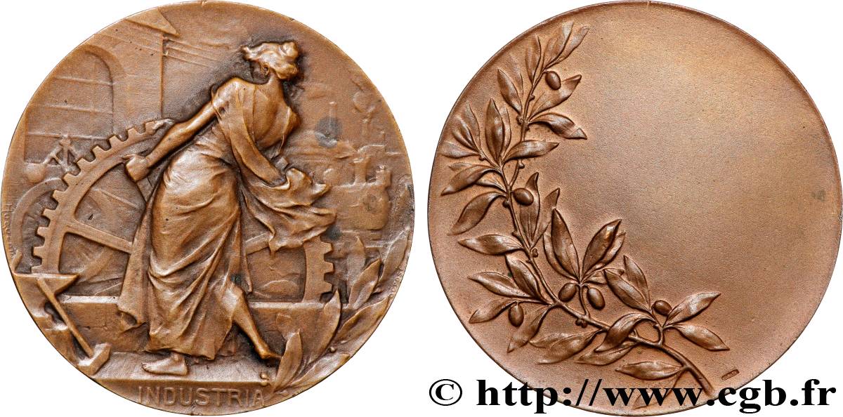 SWITZERLAND Médaille, Industria AU