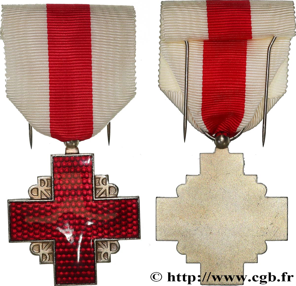 CHARITABLE SOCIETIES Médaille, Croix Rouge AU