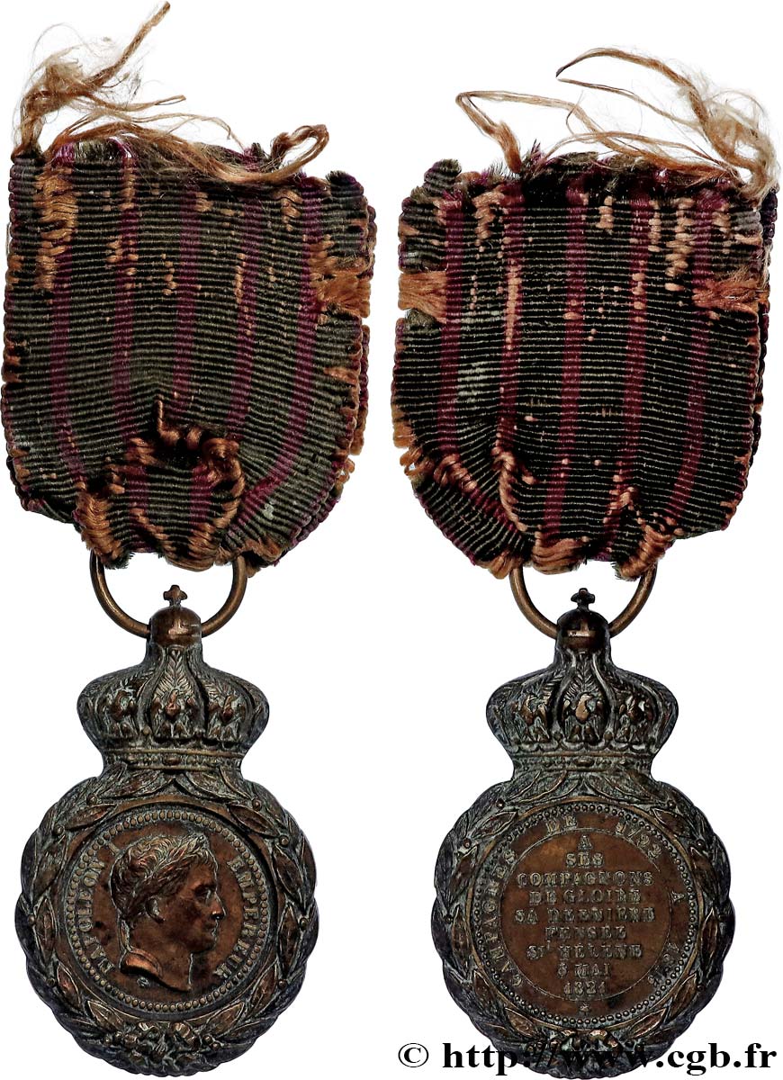 GESCHICHTE FRANKREICHS Médaille de Sainte-Hélène SS