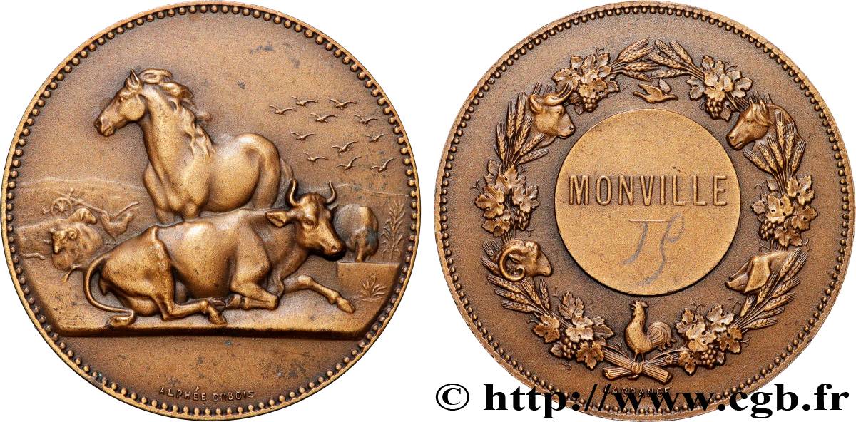 TERZA REPUBBLICA FRANCESE Médaille de récompense q.SPL