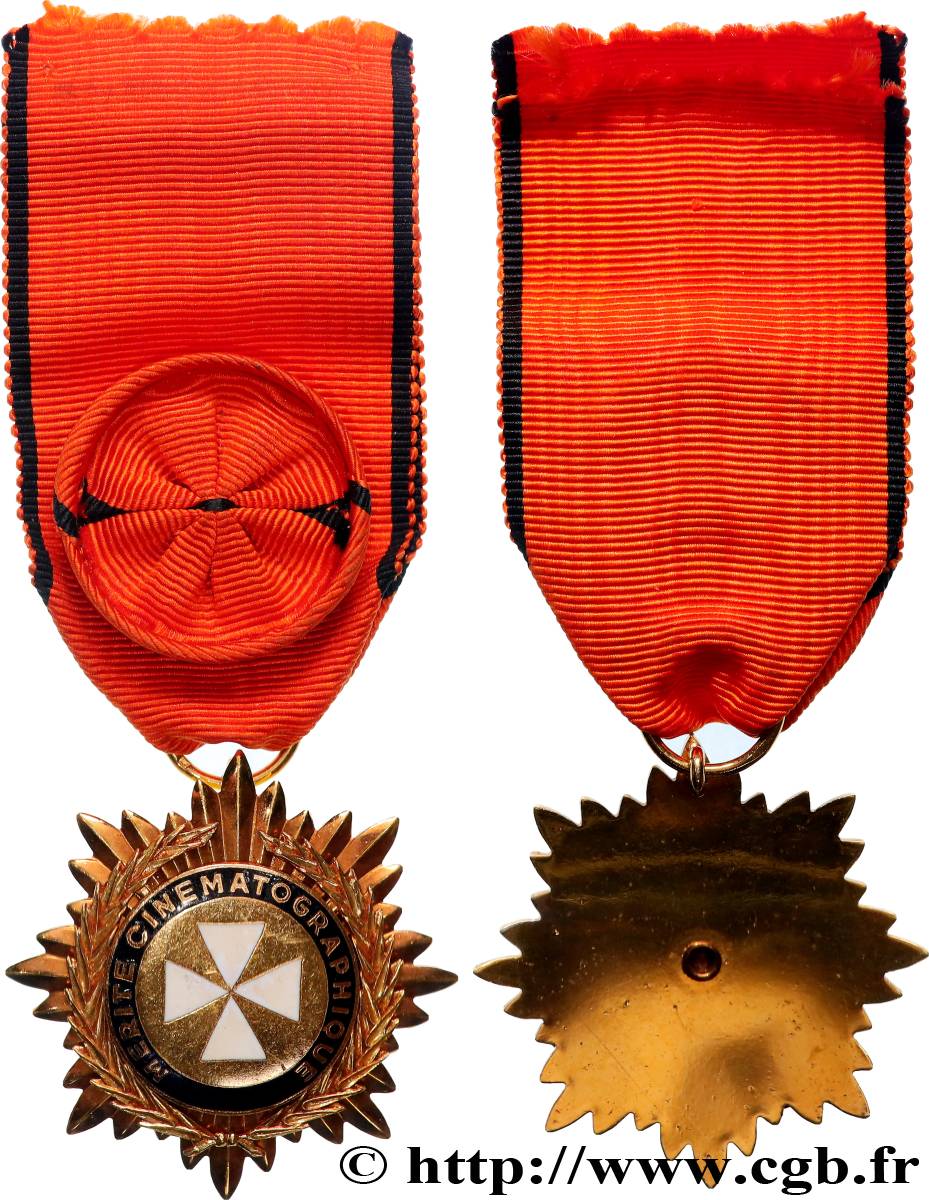QUINTA REPUBBLICA FRANCESE Médaille, Mérite cinématographique BB