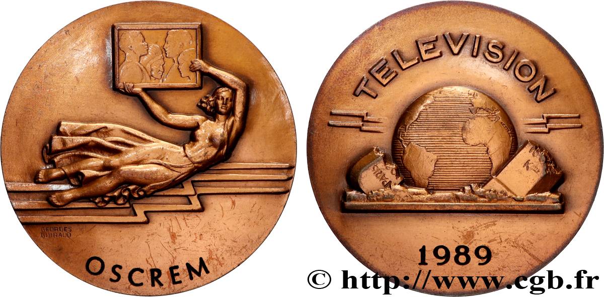 V REPUBLIC Médaille, Télévision AU