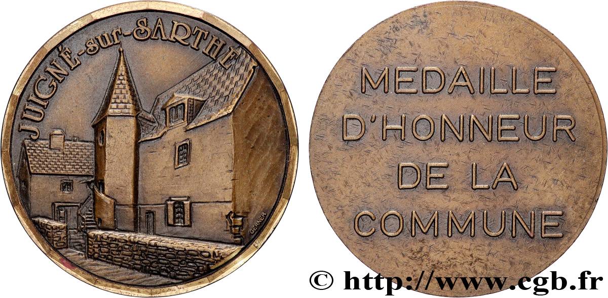 QUINTA REPUBBLICA FRANCESE Médaille d’honneur de la commune SPL