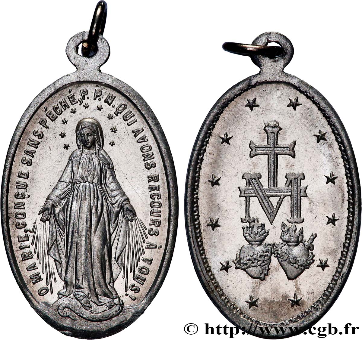 MÉDAILLES RELIGIEUSES Médaille, Vierge Marie SUP