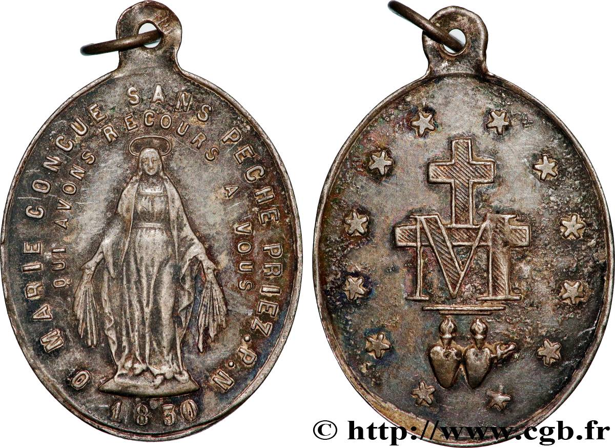 LOUIS-PHILIPPE I Médaille, Vierge Marie XF