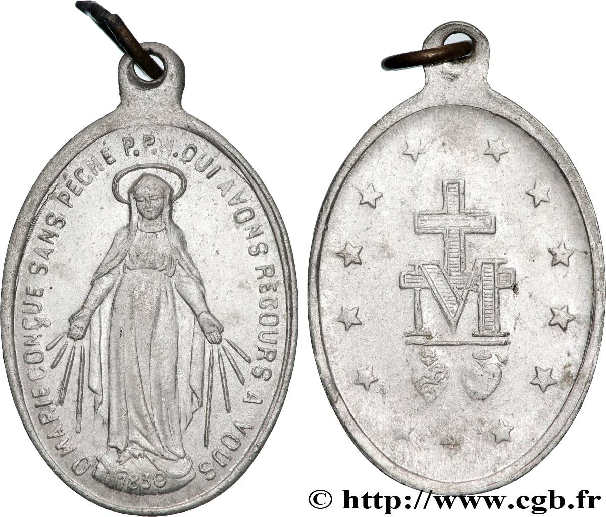 MÉDAILLES RELIGIEUSES Médaille, Vierge Marie BB