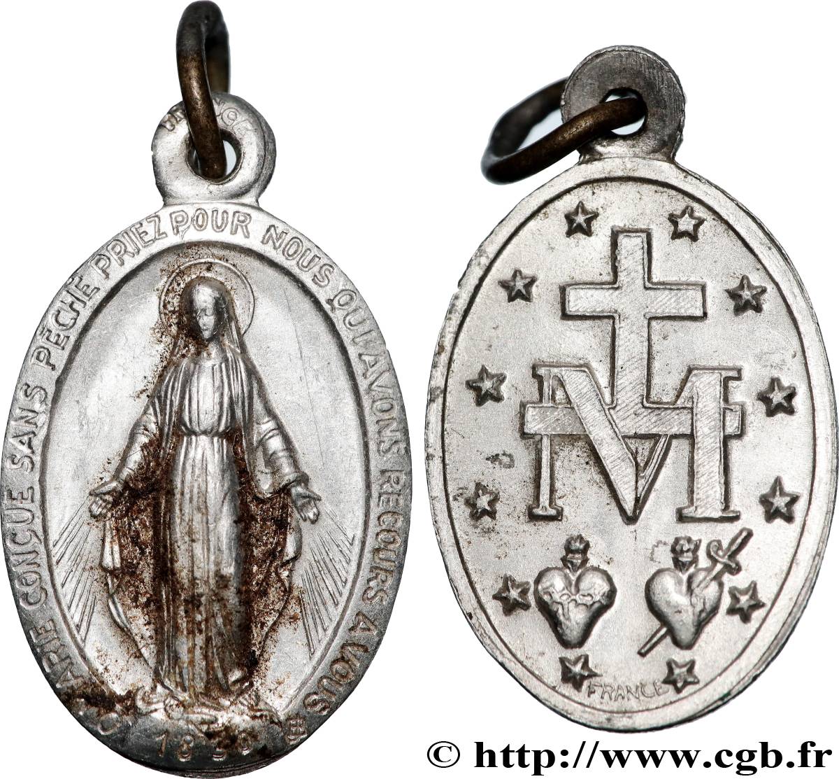 MÉDAILLES RELIGIEUSES Médaille, Vierge Marie XF