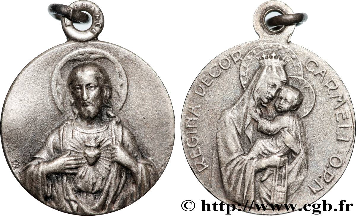 MÉDAILLES RELIGIEUSES Médaille, Sacré-Coeur q.SPL