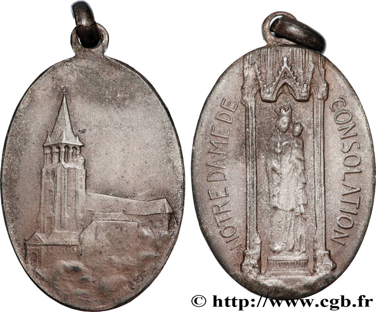 MÉDAILLES RELIGIEUSES Médaille, Notre-Dame de consolation TTB+