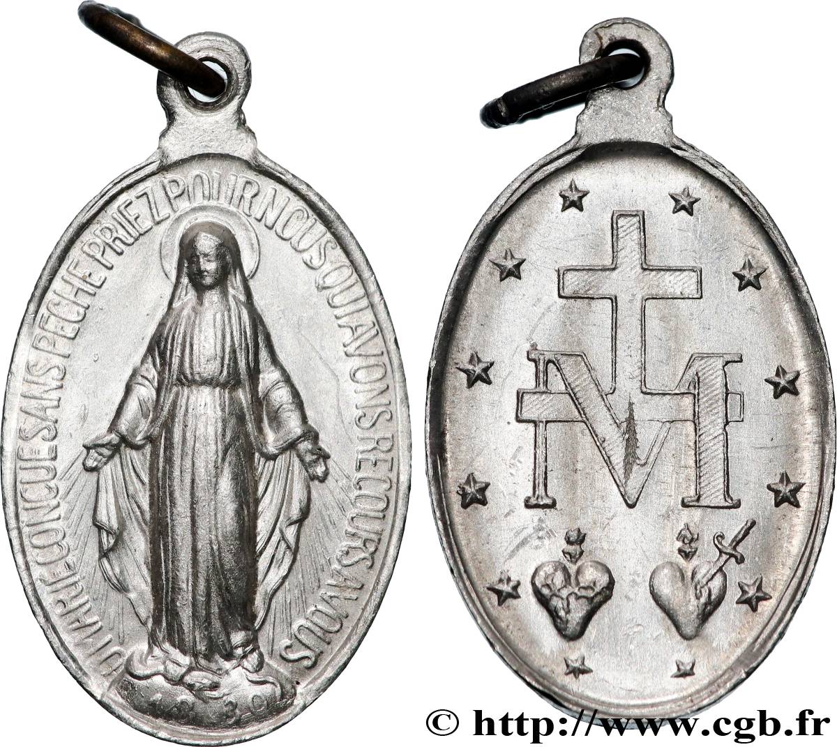 RELIGIOUS MEDALS Médaille, Vierge Marie AU