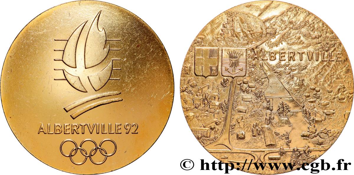 SPORTS Médaille, Souvenir numismatique, Premier jour AU