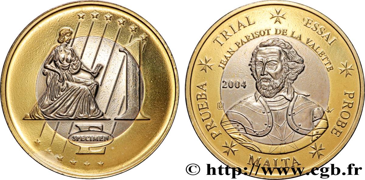 EUROPE Médaille, Essai Euros Malte SUP