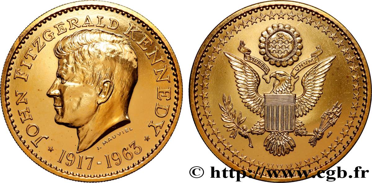 VEREINIGTE STAATEN VON AMERIKA Médaille, John Fitzgerald Kennedy fVZ