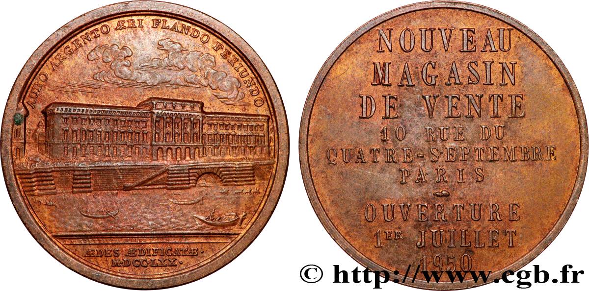 MONNAIE DE PARIS Médaille, Nouveau magasin de vente XF