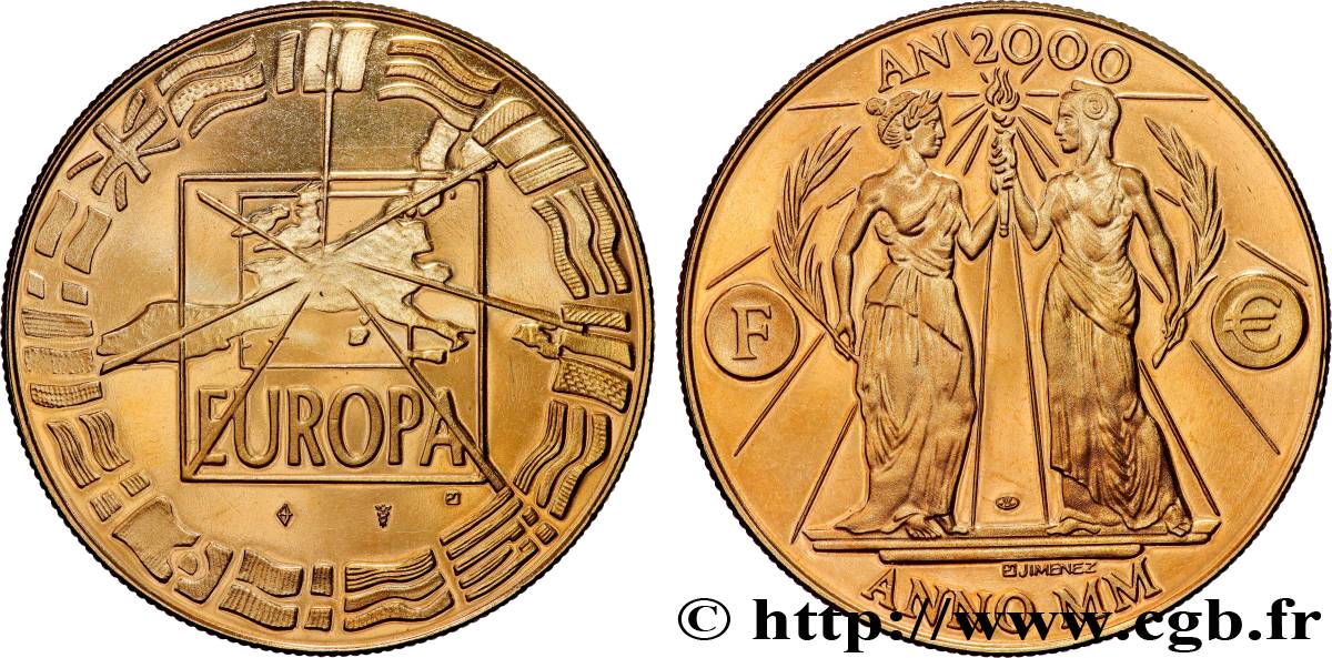 V REPUBLIC Médaille, Passage dans le IIIe millénaire AU