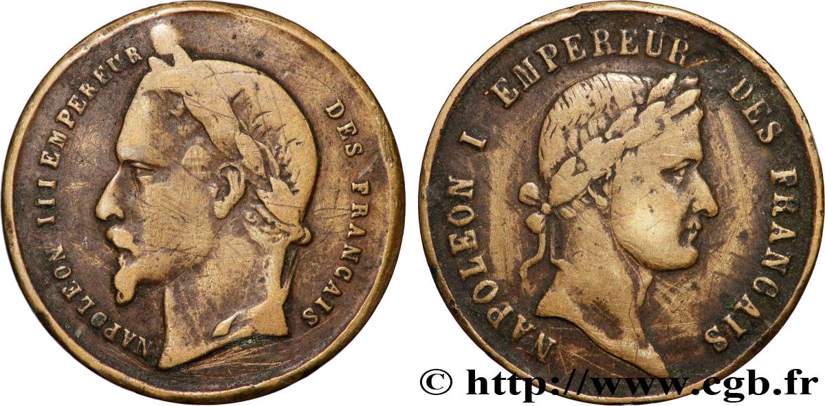 SECOND EMPIRE Médaille commémorative TTB