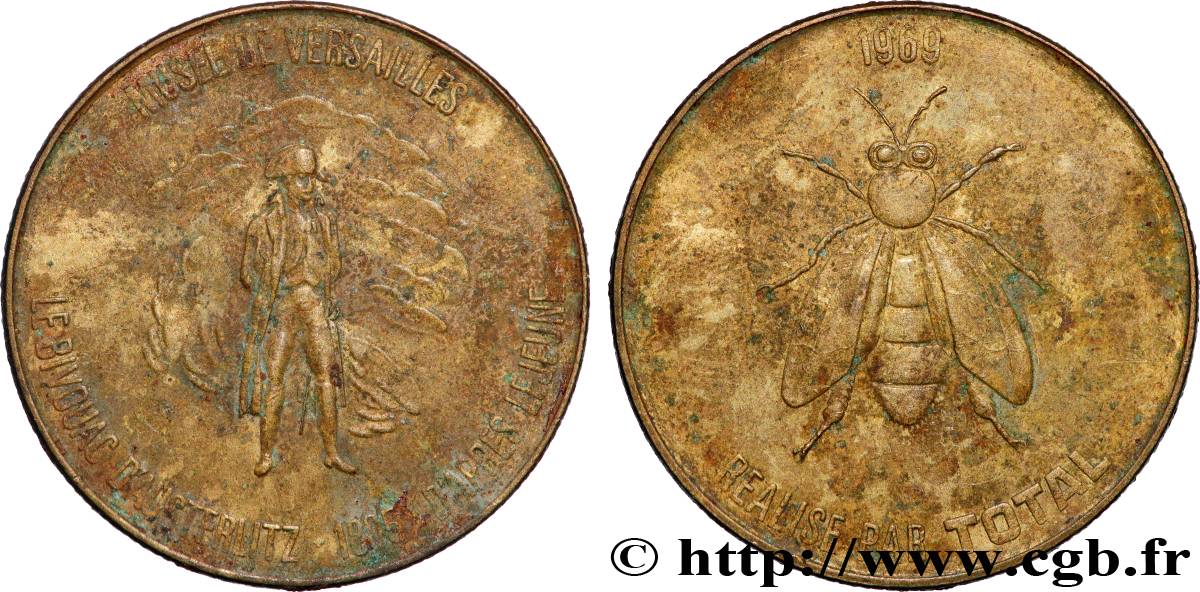 FUNFTE FRANZOSISCHE REPUBLIK Médaille, Le bivouac d’Austerlitz S