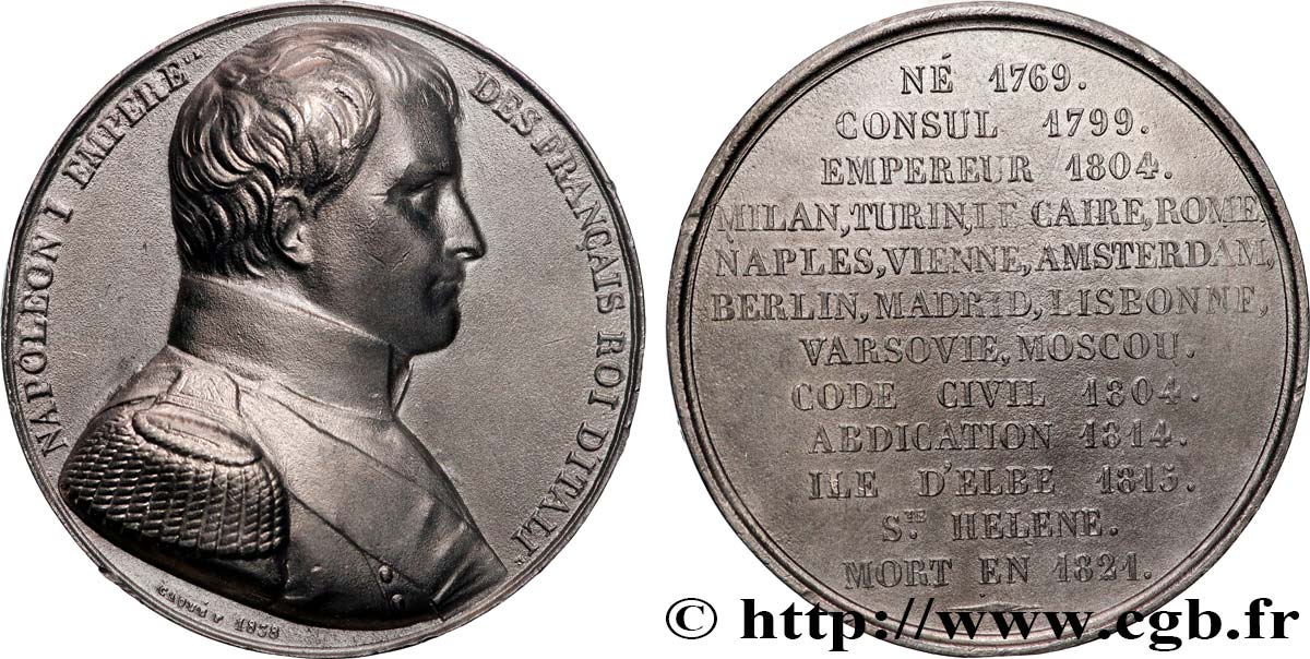 LOUIS-PHILIPPE I Médaille de l’empereur Napoléon AU