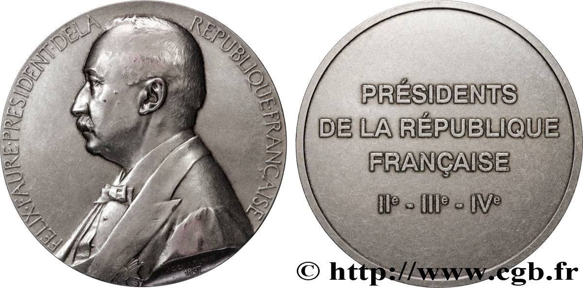 FRANCIA Médaille, Félix Faure SPL