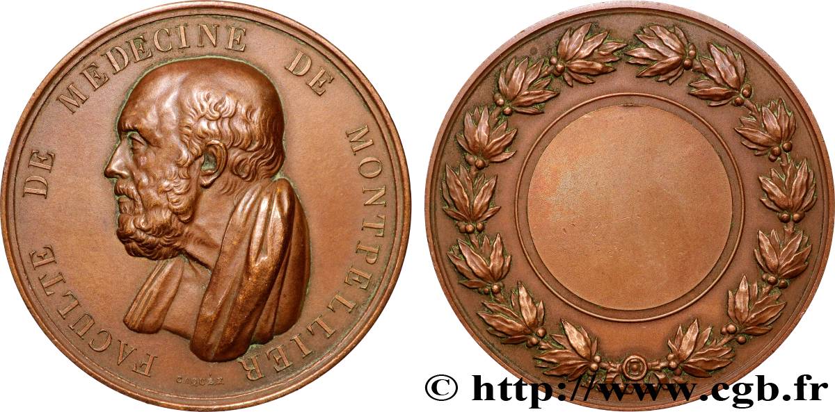 V REPUBLIC Médaille, Faculté de médecine de Montpellier XF