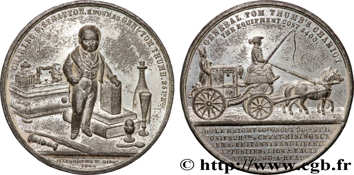 ROYAUME-UNI Médaille, Charles Sherwood Stratton TTB