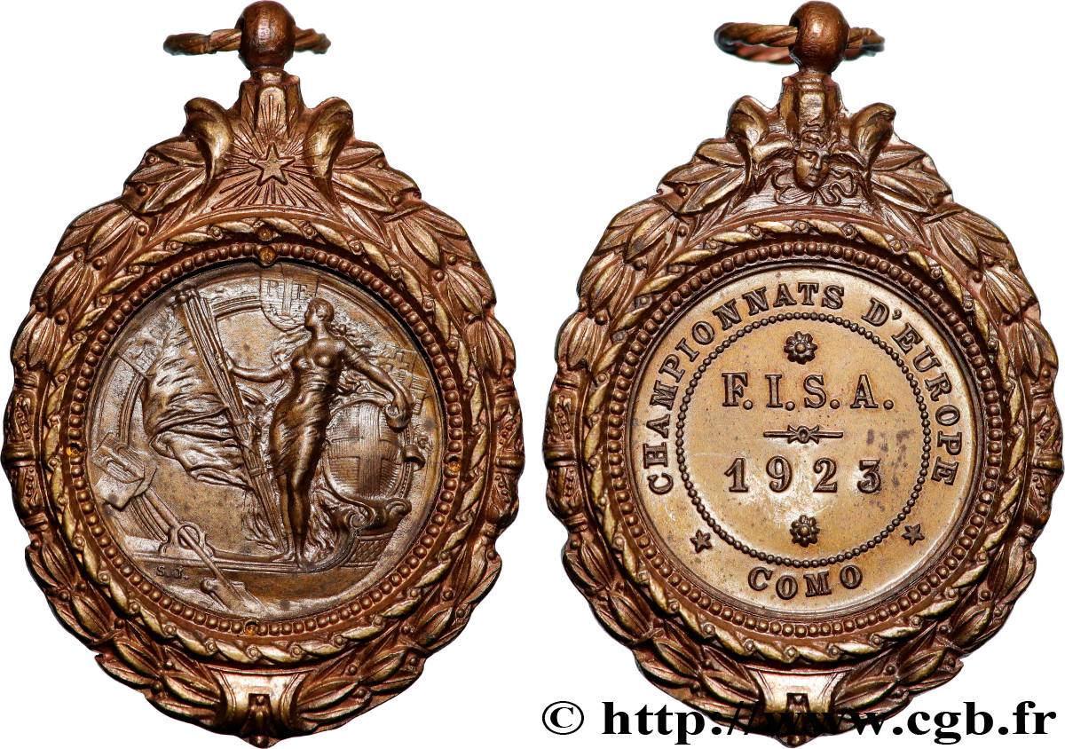 SPORTS Médaille, Championnats d’Europe, Fédération de sauvetage aquatique TTB+/SUP