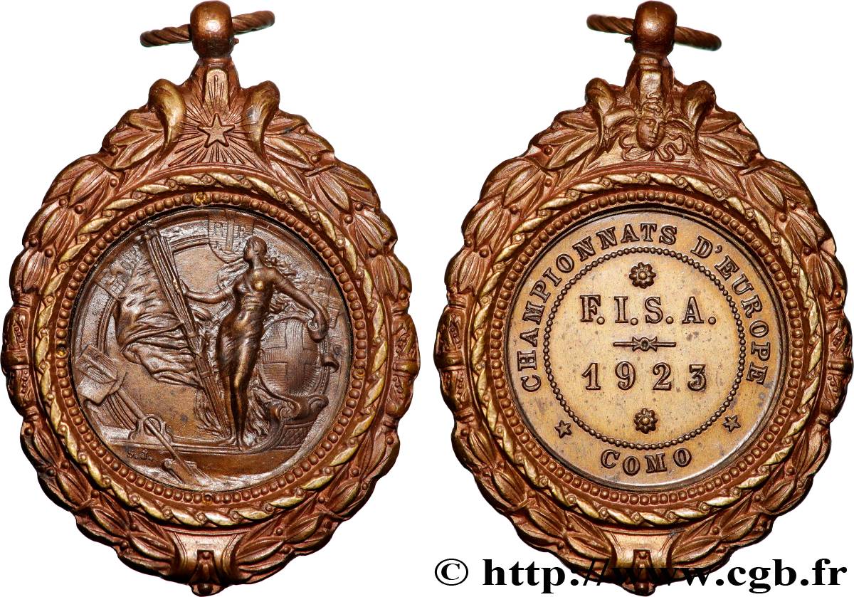 SPORTS Médaille, Championnats d’Europe, Fédération de sauvetage aquatique TTB+/SUP