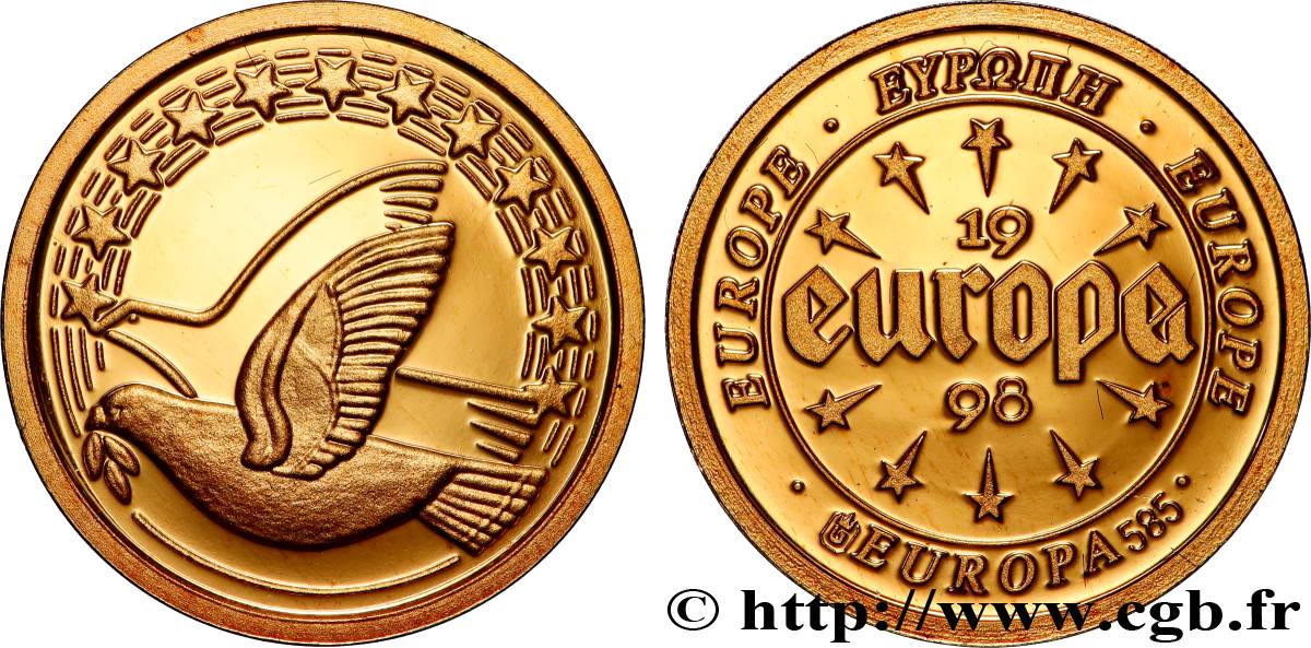 EUROPE Médaille, Europe BE