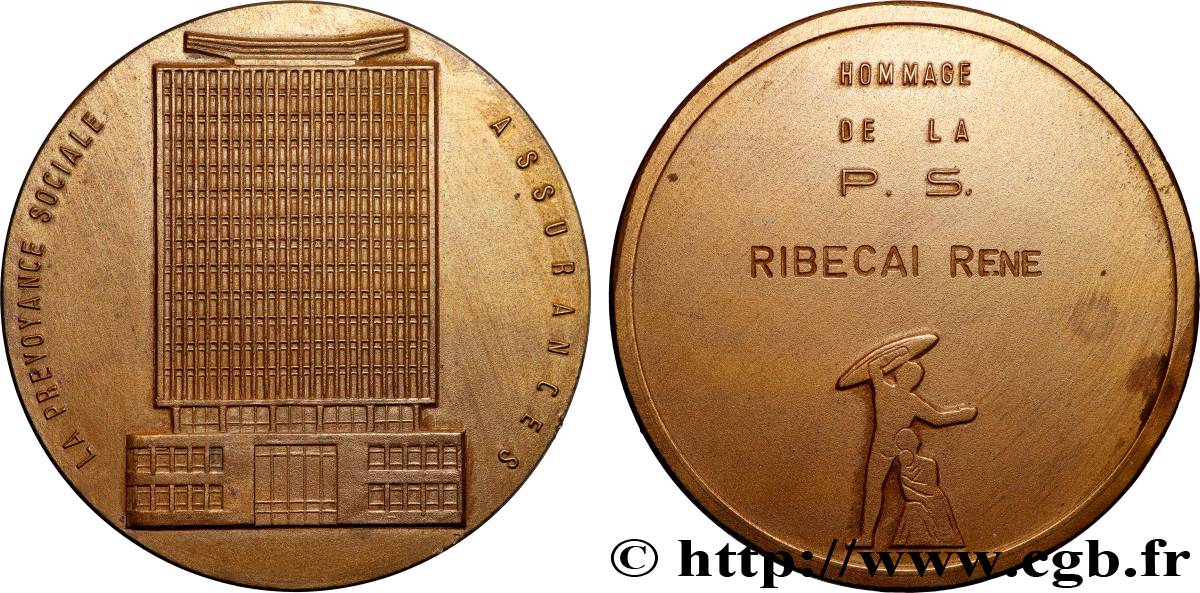 LES ASSURANCES Médaille, La Prévoyance Sociale q.SPL