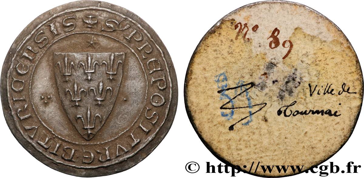 BOURGES ET LE BERRY Médaille, Tirage uniface, Prepositure de Bourges AU