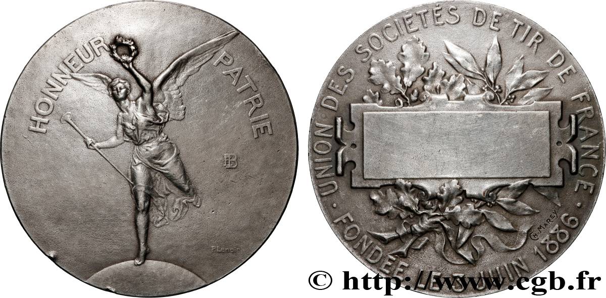 TROISIÈME RÉPUBLIQUE Médaille, Honneur et Patrie TTB+