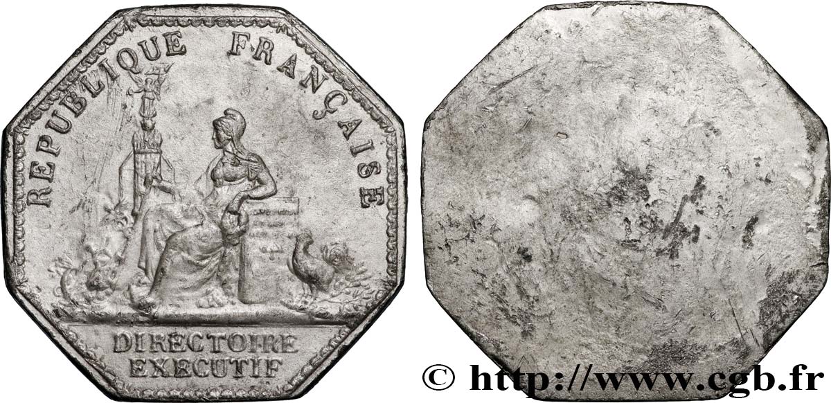 DEUXIÈME RÉPUBLIQUE Médaille, Directoire exécutif AU