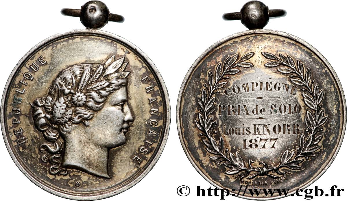 III REPUBLIC Médaille, Prix Solo XF