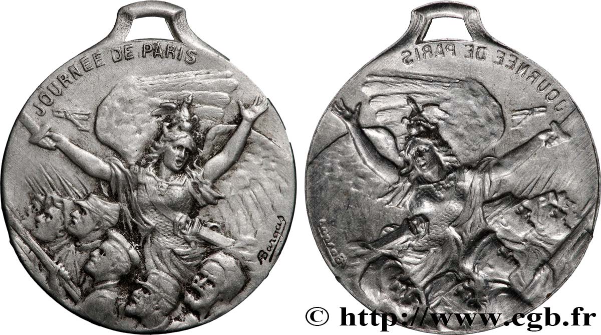 III REPUBLIC Médaille du 14 Juillet XF