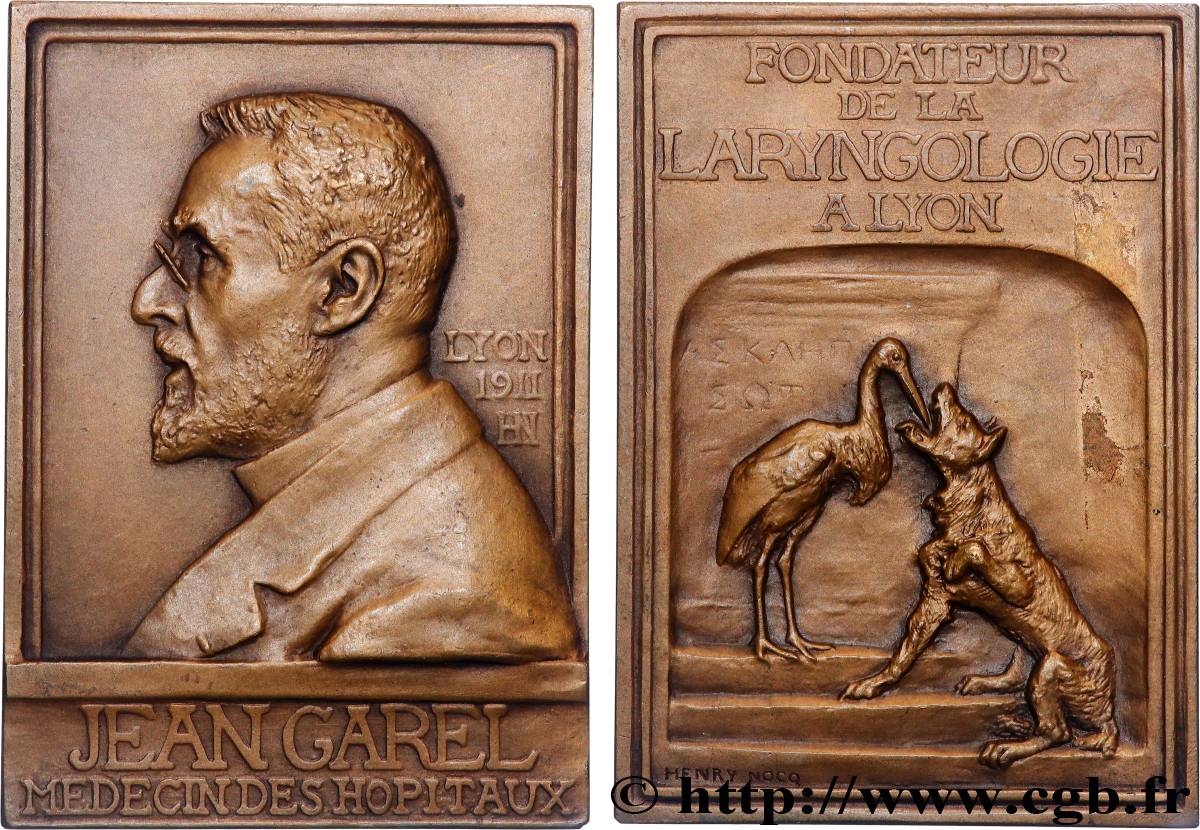 III REPUBLIC Plaquette, Jean Garel AU