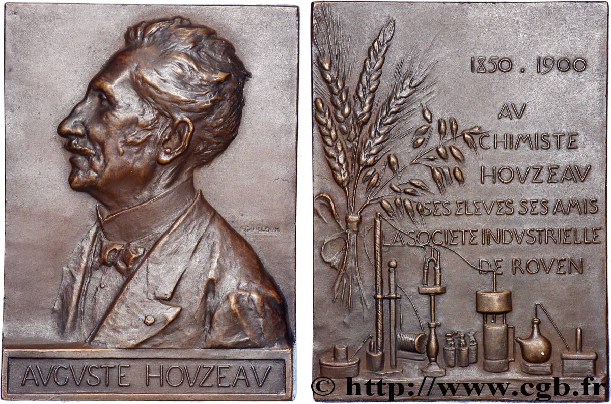 TROISIÈME RÉPUBLIQUE Plaquette, Auguste Houzeau SUP