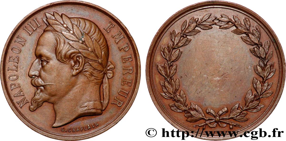 SECOND EMPIRE Médaille de récompense SUP