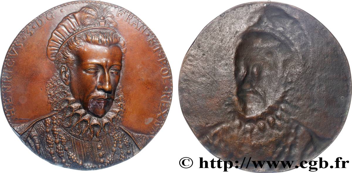 HENRI III Fonte, Henri III par Germain Pilon SUP