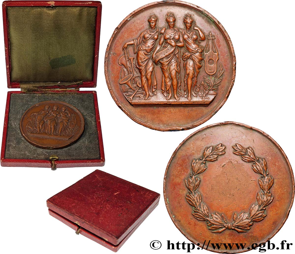 MUSIQUE, ARTS ET CONCERTS Médaille de récompense q.BB