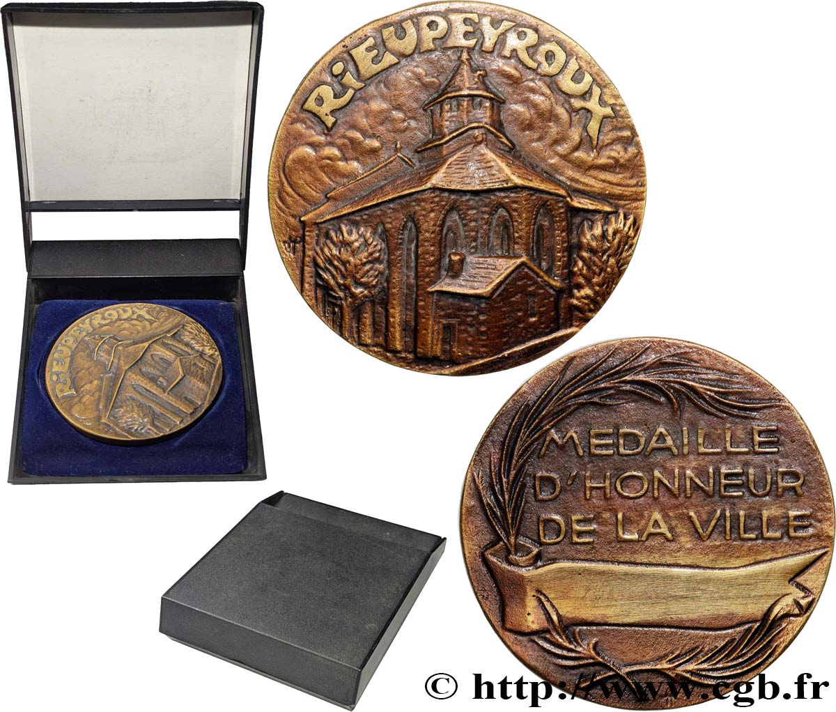 VILLES ET MAIRIES Médaille, Honneur de la ville TTB+