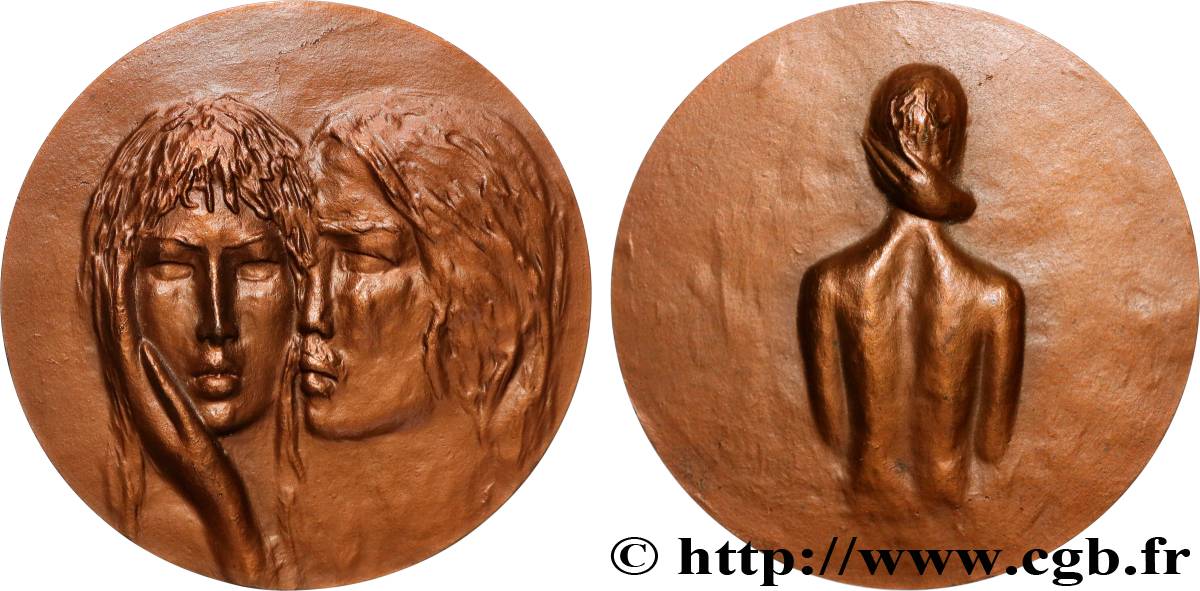 V REPUBLIC Médaille, Couple AU