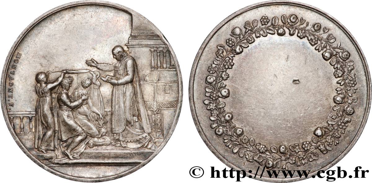 AMOUR ET MARIAGE Médaille de mariage AU