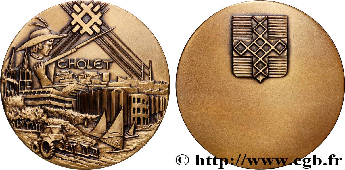 QUINTA REPUBBLICA FRANCESE Médaille, Cholet SPL
