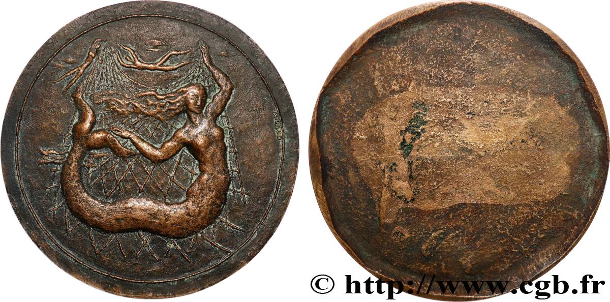 QUINTA REPUBBLICA FRANCESE Fonte, Sirène par Jacques Arlaud  SPL