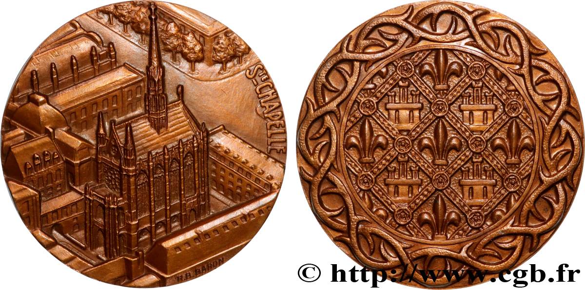 V REPUBLIC Médaille, Sainte Chapelle AU