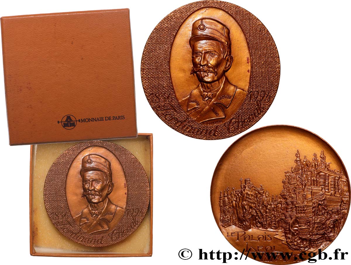 CINQUIÈME RÉPUBLIQUE Médaille, Ferdinand Cheval SUP