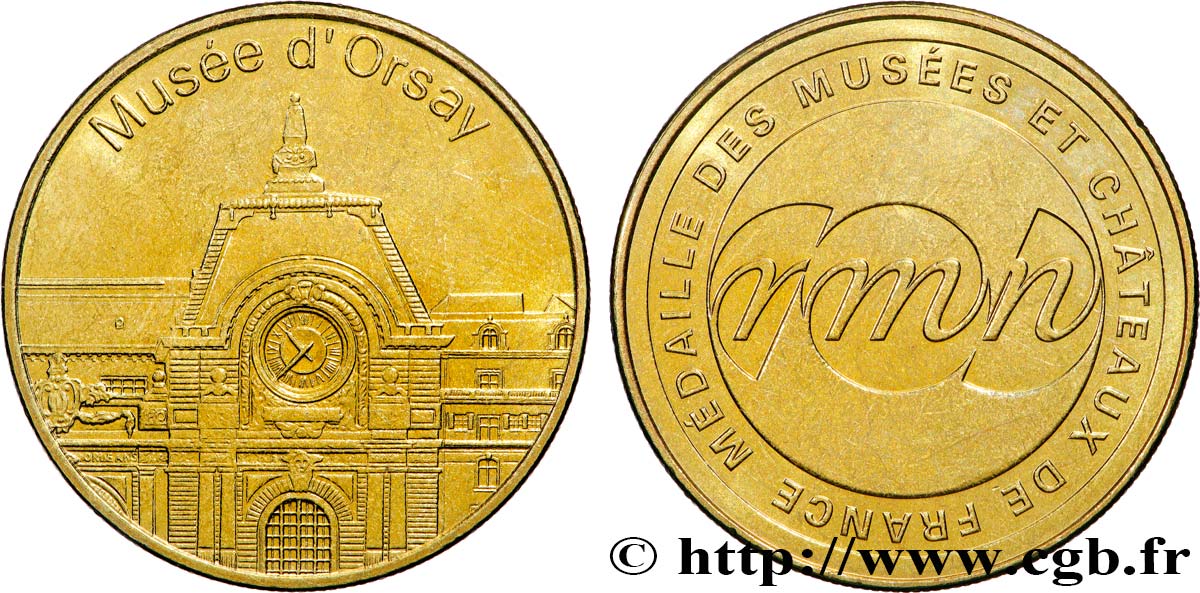 MÉDAILLES TOURISTIQUES Médaille touristique, Musée d’Orsay SUP