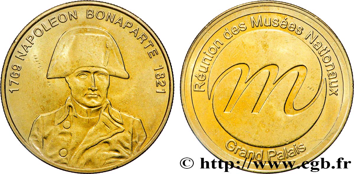 TOURISTIC MEDALS Médaille touristique, Grand Palais, Napoléon Bonaparte q.SPL