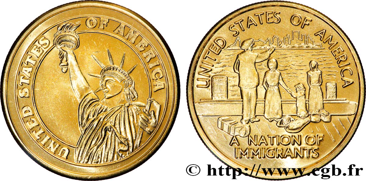 STATI UNITI D AMERICA Médaille touristique, United States Of America  MS